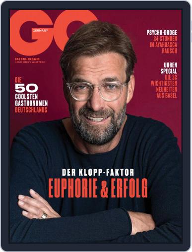 GQ Magazin Deutschland May 1st, 2019 Digital Back Issue Cover