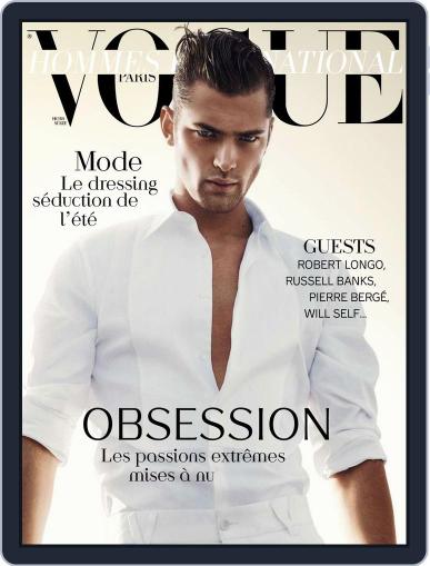 Vogue Hommes March 19th, 2012 Digital Back Issue Cover