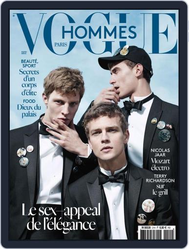 Vogue Hommes March 17th, 2015 Digital Back Issue Cover