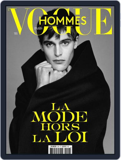 Vogue Hommes January 1st, 2019 Digital Back Issue Cover