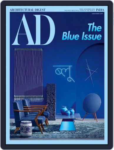 Architectural Digest India November 1st, 2018 Digital Back Issue Cover