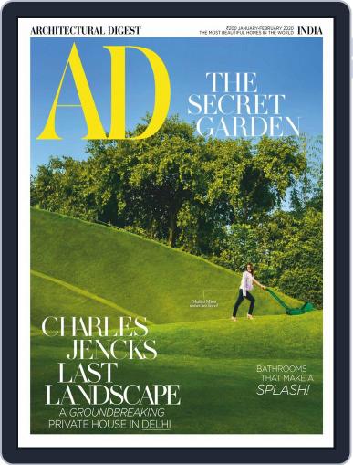 Architectural Digest India January 1st, 2020 Digital Back Issue Cover