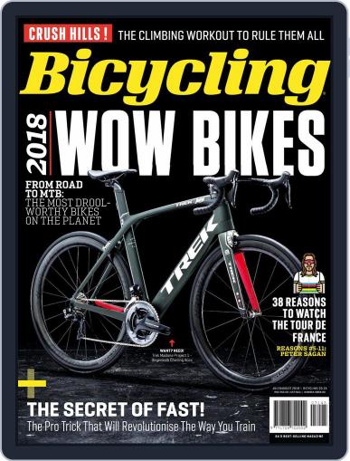 Bicycling South Africa July 1st, 2018 Digital Back Issue Cover