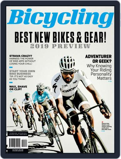Bicycling South Africa October 1st, 2018 Digital Back Issue Cover