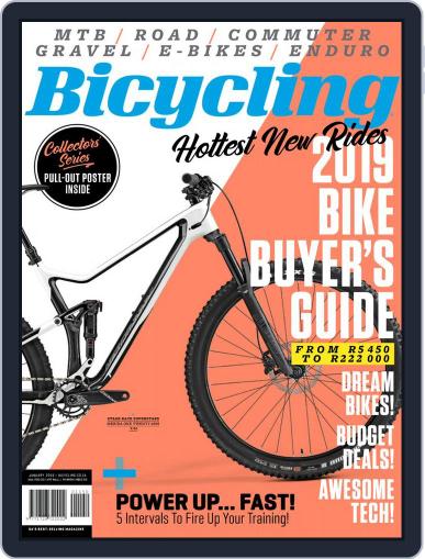 Bicycling South Africa January 1st, 2019 Digital Back Issue Cover