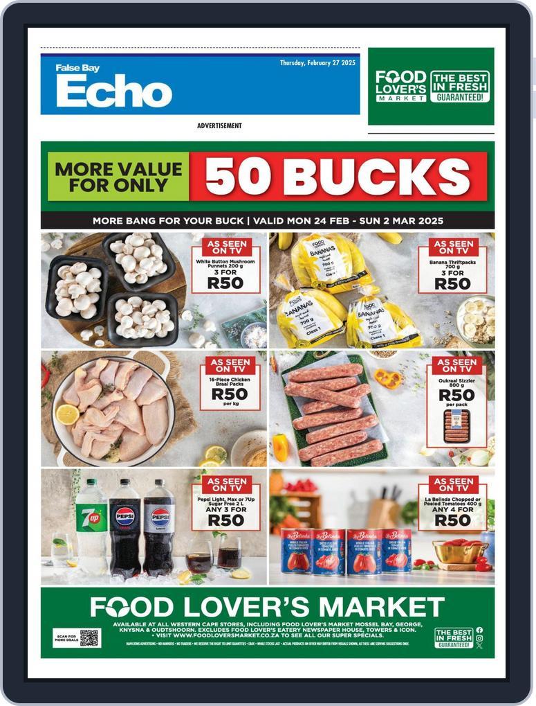 False Bay Echo (Digital) Subscription