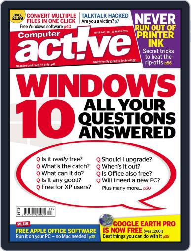 Computeractive February 28th, 2015 Digital Back Issue Cover