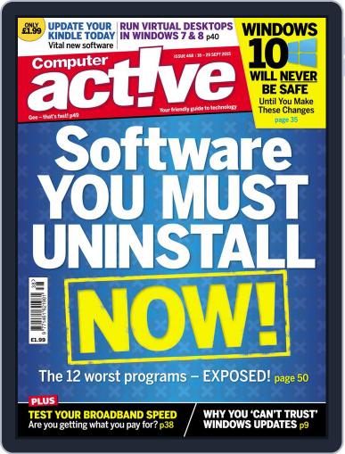 Computeractive September 15th, 2015 Digital Back Issue Cover