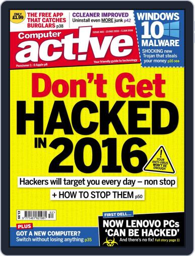Computeractive December 1st, 2015 Digital Back Issue Cover