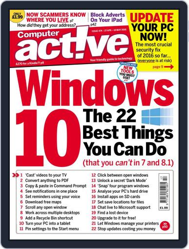 Computeractive April 27th, 2016 Digital Back Issue Cover