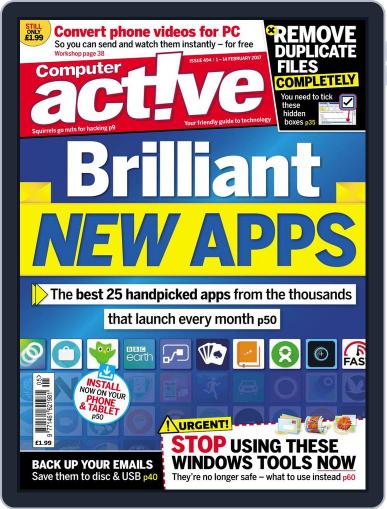 Computeractive February 1st, 2017 Digital Back Issue Cover