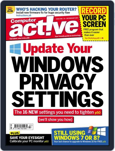 Computeractive February 15th, 2017 Digital Back Issue Cover