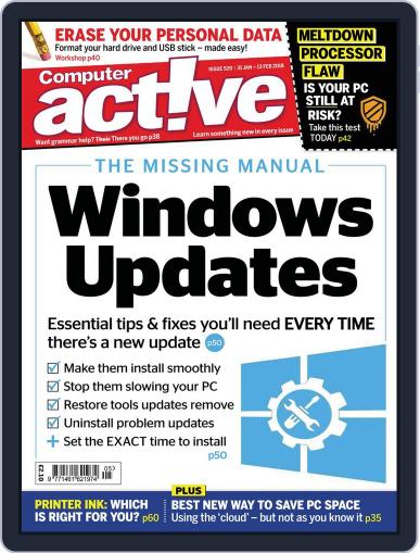 Computeractive January 31st, 2018 Digital Back Issue Cover