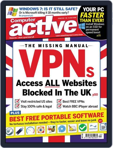 Computeractive July 18th, 2018 Digital Back Issue Cover
