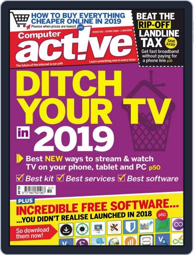 Computeractive December 19th, 2018 Digital Back Issue Cover