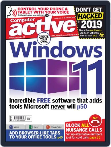 Computeractive January 1st, 2019 Digital Back Issue Cover