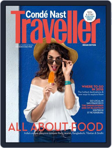Conde Nast Traveller India February 1st, 2018 Digital Back Issue Cover