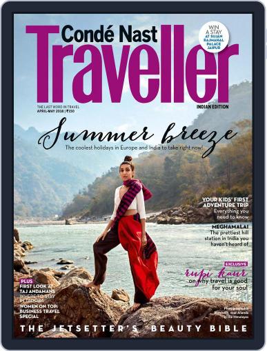 Conde Nast Traveller India April 1st, 2018 Digital Back Issue Cover