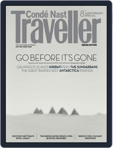 Conde Nast Traveller India October 1st, 2018 Digital Back Issue Cover