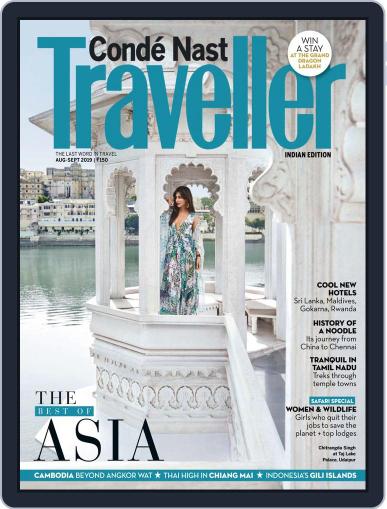 Conde Nast Traveller India August 1st, 2019 Digital Back Issue Cover