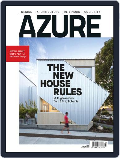 AZURE January 1st, 2020 Digital Back Issue Cover