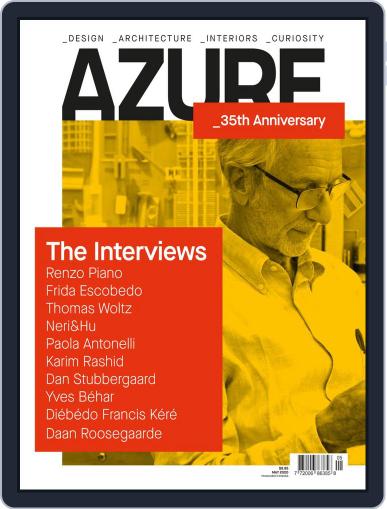 AZURE May 1st, 2020 Digital Back Issue Cover