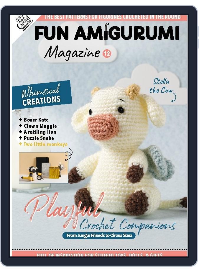 Fun Crochet March 1st, 2025 Digital Back Issue Cover