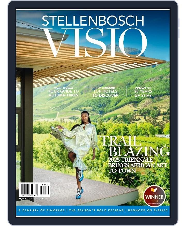 Stellenbosch VISIO March 7th, 2025 Digital Back Issue Cover