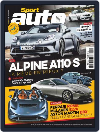 Sport Auto France December 1st, 2019 Digital Back Issue Cover