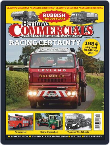 Heritage Commercials January 1st, 2020 Digital Back Issue Cover