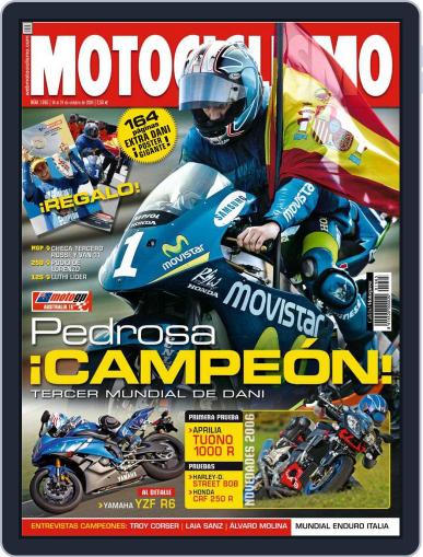 Motociclismo Spain October 17th, 2005 Digital Back Issue Cover
