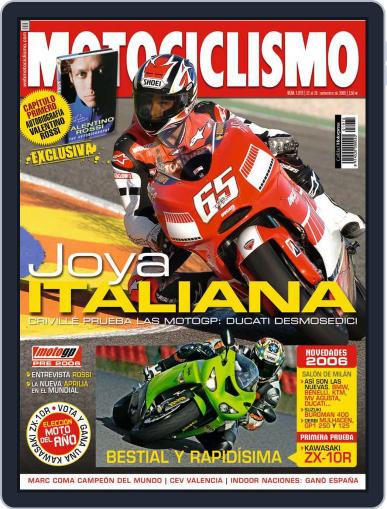 Motociclismo Spain November 21st, 2005 Digital Back Issue Cover