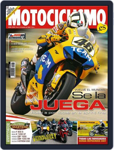 Motociclismo Spain August 14th, 2006 Digital Back Issue Cover