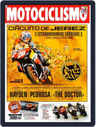 Motociclismo Spain March 19th, 2007 Digital Back Issue Cover