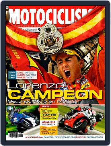 Motociclismo Spain October 22nd, 2007 Digital Back Issue Cover
