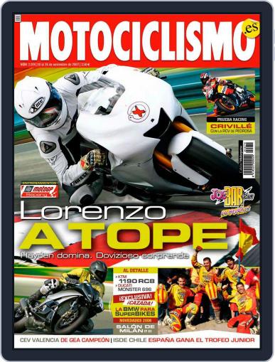 Motociclismo Spain November 19th, 2007 Digital Back Issue Cover