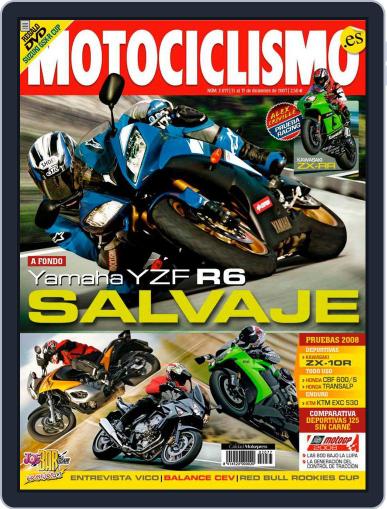 Motociclismo Spain December 10th, 2007 Digital Back Issue Cover