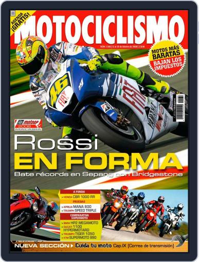 Motociclismo Spain February 12th, 2008 Digital Back Issue Cover