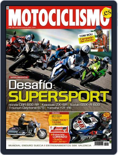 Motociclismo Spain March 17th, 2008 Digital Back Issue Cover