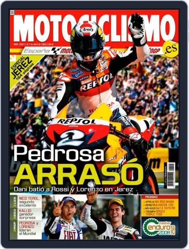 Motociclismo Spain March 31st, 2008 Digital Back Issue Cover