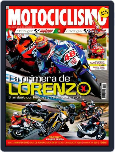 Motociclismo Spain April 14th, 2008 Digital Back Issue Cover