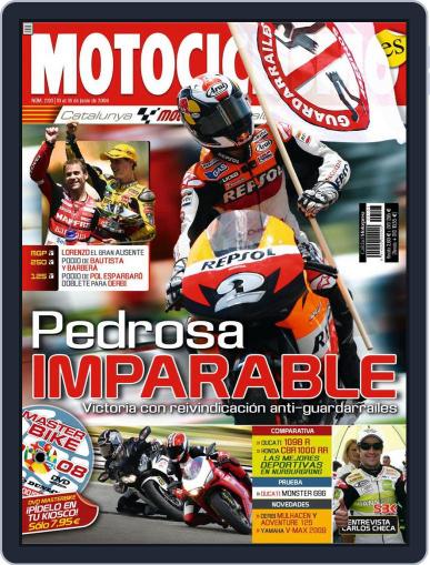 Motociclismo Spain June 9th, 2008 Digital Back Issue Cover