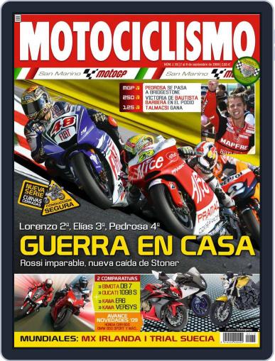 Motociclismo Spain September 1st, 2008 Digital Back Issue Cover