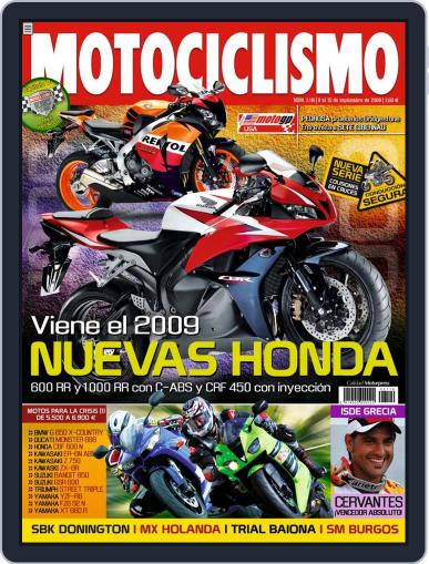 Motociclismo Spain September 8th, 2008 Digital Back Issue Cover