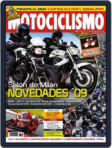 Motociclismo Spain November 10th, 2008 Digital Back Issue Cover