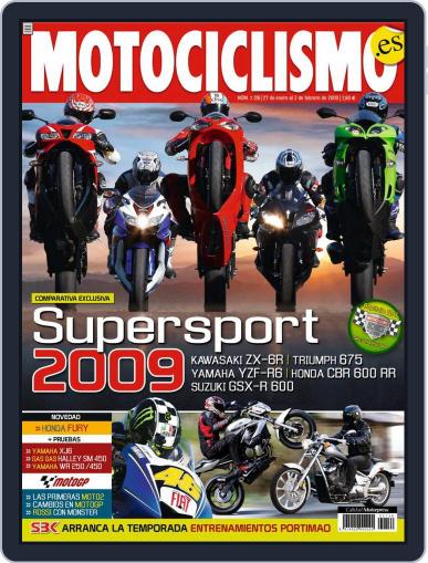 Motociclismo Spain January 26th, 2009 Digital Back Issue Cover