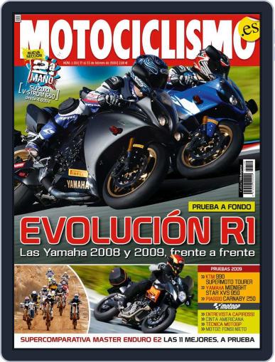 Motociclismo Spain February 16th, 2009 Digital Back Issue Cover