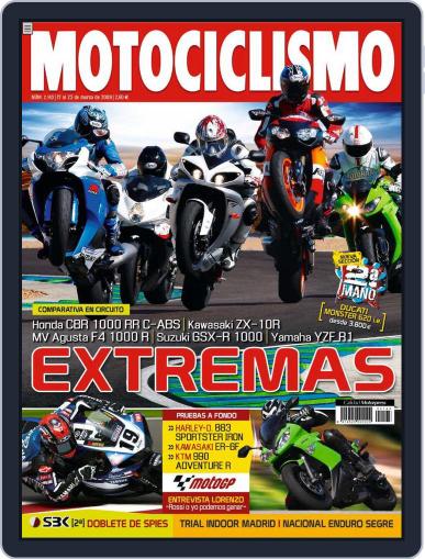 Motociclismo Spain March 16th, 2009 Digital Back Issue Cover
