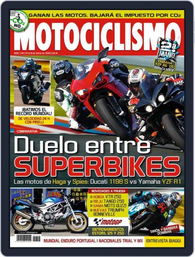 Motociclismo Spain March 23rd, 2009 Digital Back Issue Cover