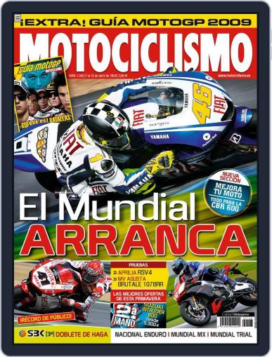 Motociclismo Spain April 6th, 2009 Digital Back Issue Cover